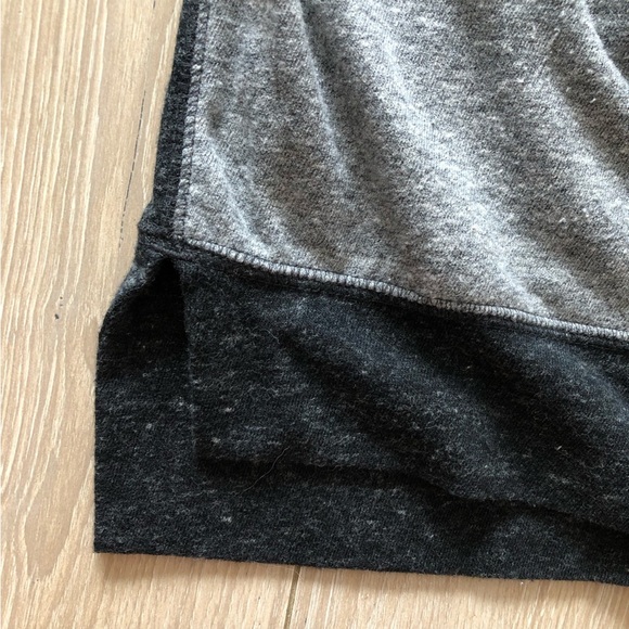 Nike Organic Cotton Blend Relaxed Fit T Shirt Dress in Gray Size XS - Picture 6 of 11